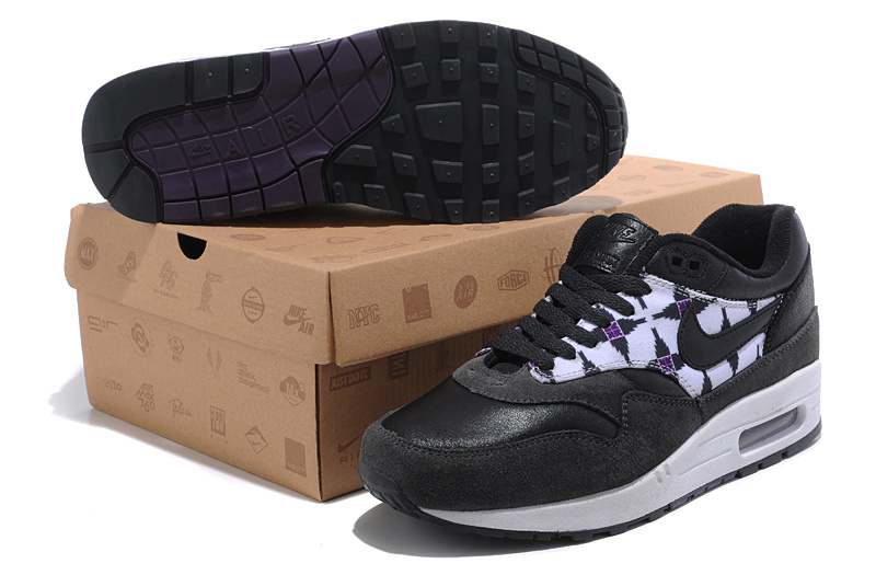 New Men'S Nike Air Max Black/White